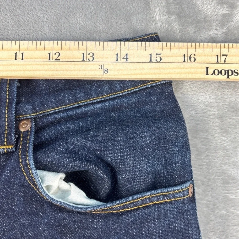 Nudie Jeans Co Jeans Mens 33 Thin Finn Dark Blue Dry Indigo EUC